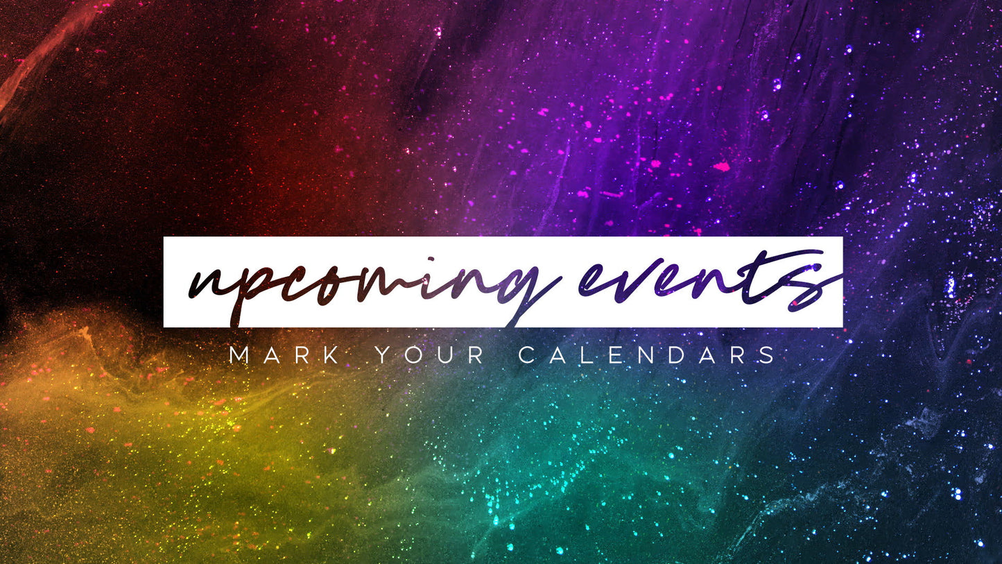 Vibrant Dust Upcoming Events Still