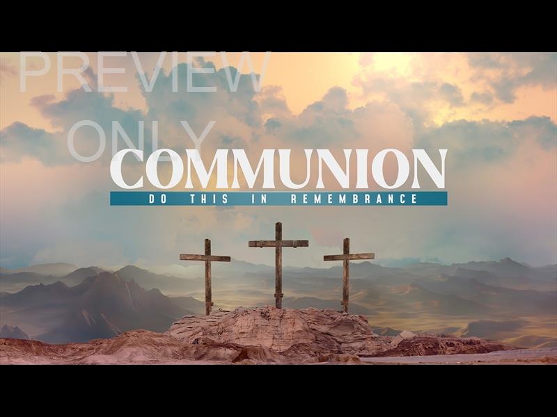 Easter Story Communion Still