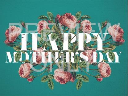 Floral Burst Happy Mother's Day