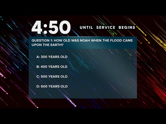 Pixelate Trivia Countdown