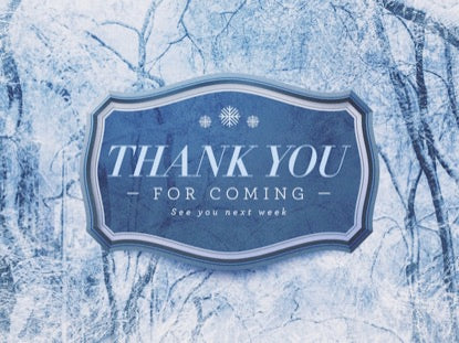 Frost Thank You For Coming 2