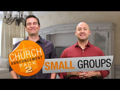 Church Pack 2: Small Groups Skit Guys