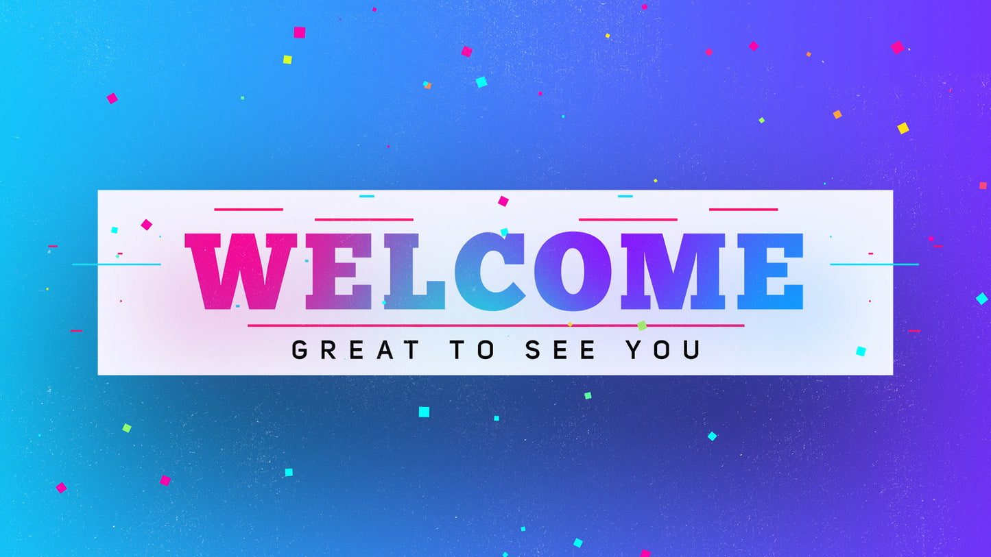 Colorful Graduation Welcome Still