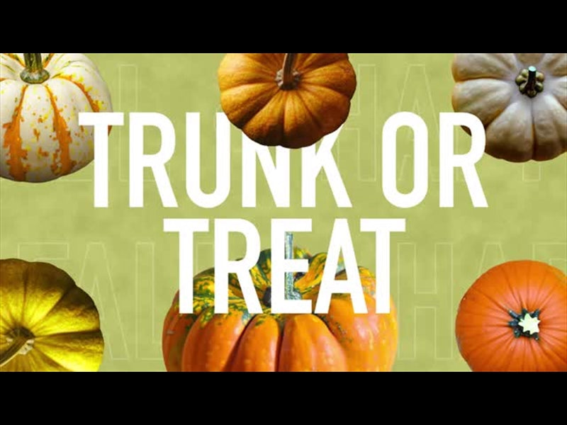 Multi Pumpkin Trunk Or Treat