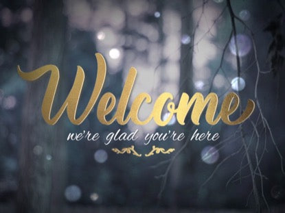 Winter Bokeh Welcome