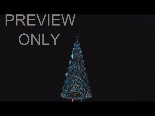 Glass Christmas Tree 1 Still