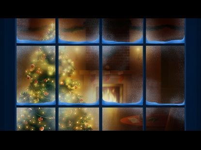 Classic Christmas Living Room Plain