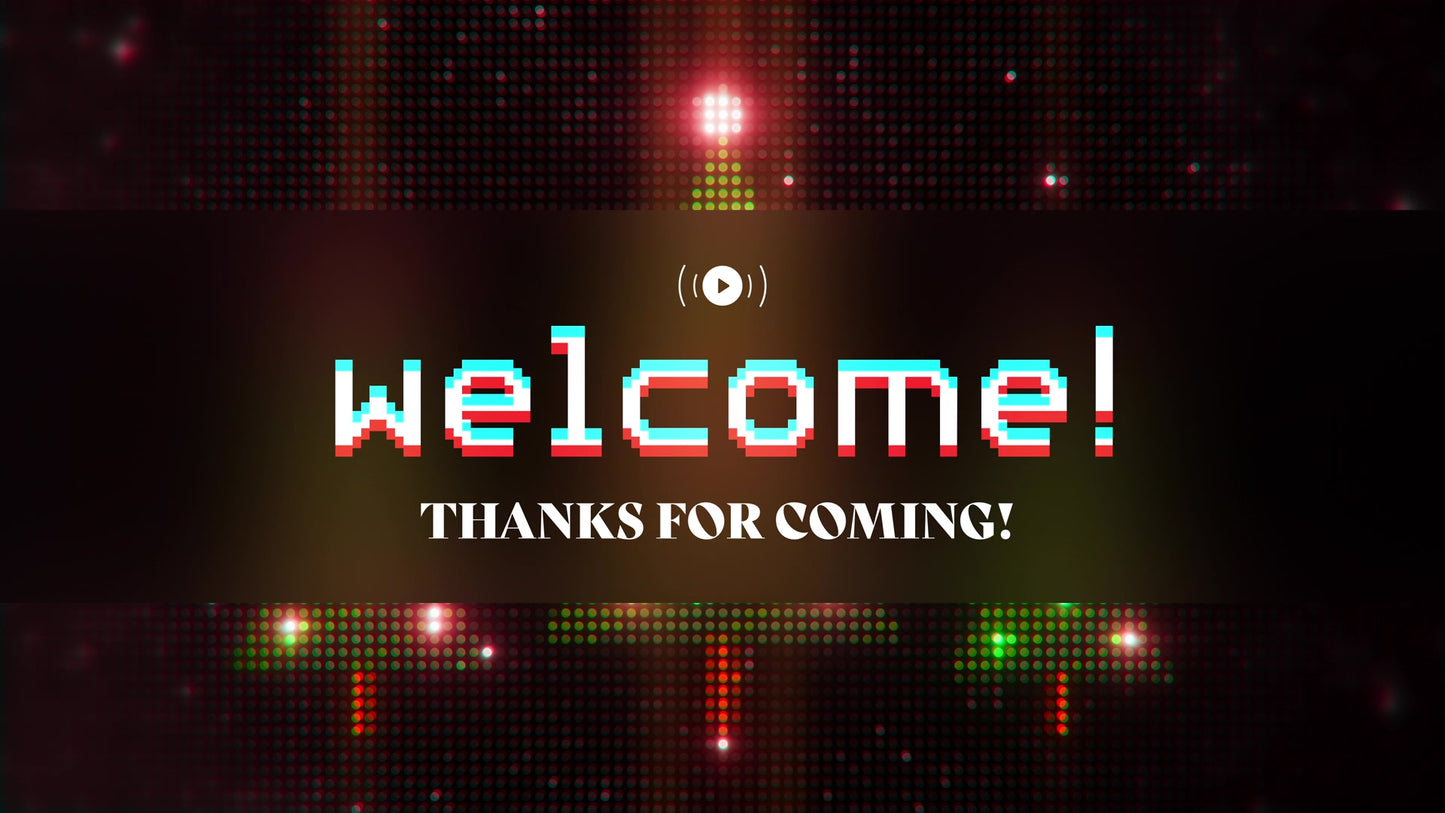 Christmas Led Welcome Stream