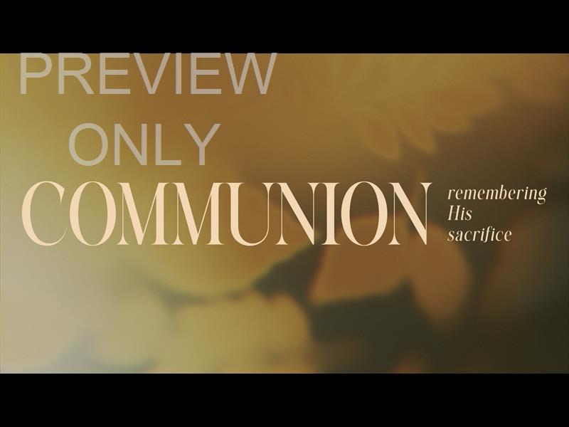 Velvet Fall Communion Still