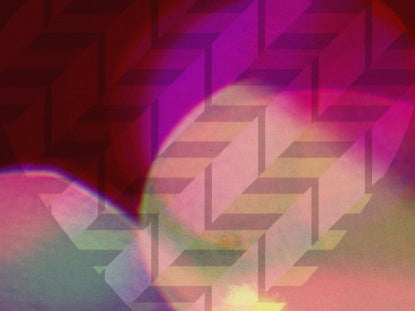 Film Grain Hearts - Motion Background Two