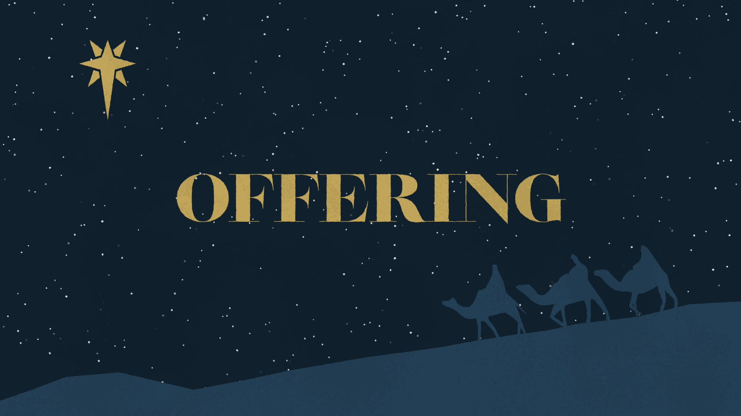 Christmas Grace Offering Still