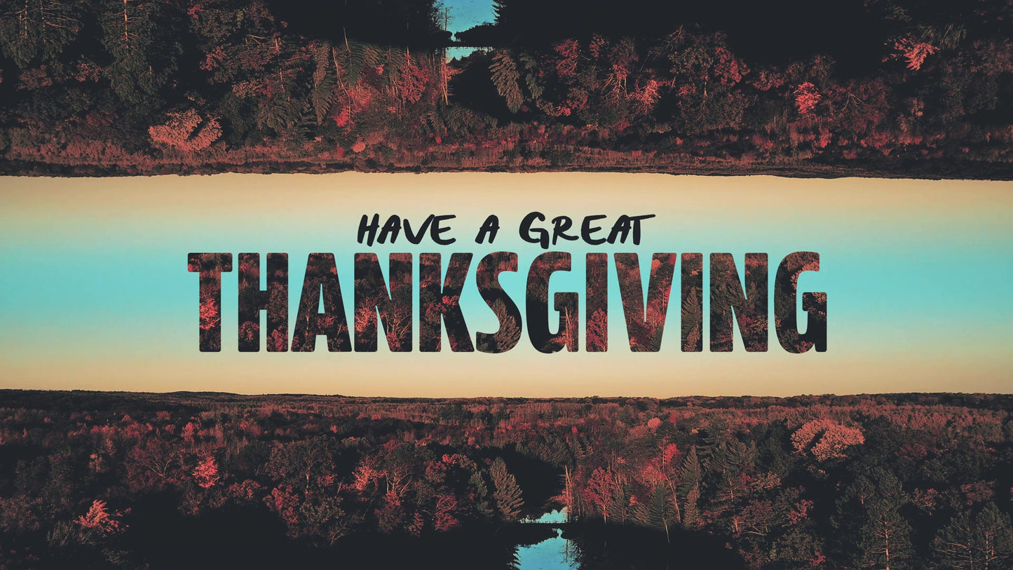 Fall Foliage Remixed Thanksgiving Still