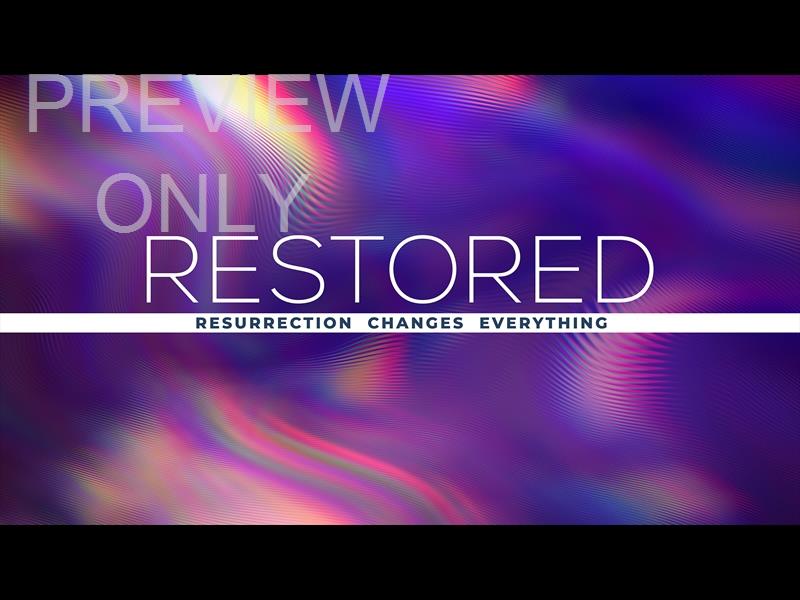 Fresnel Restored Still