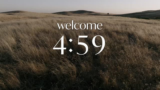 Golden Pastures Countdown Welcome