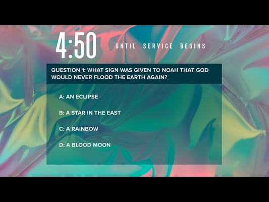 Chroma Wave Trivia Countdown