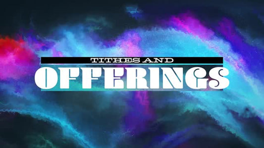 Color Drift Tithes And Offerings