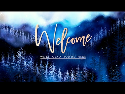 Christmas Woods Welcome