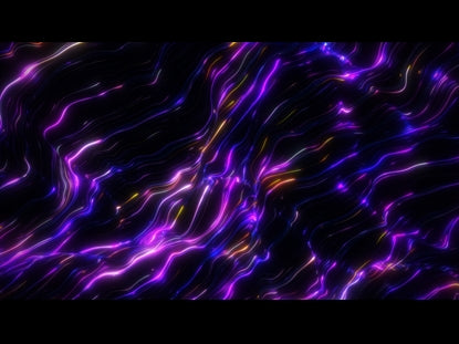 Fiber Optic Orange Purple B