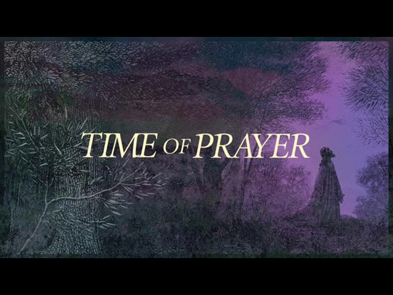 Easter Etching - Time Of Prayer