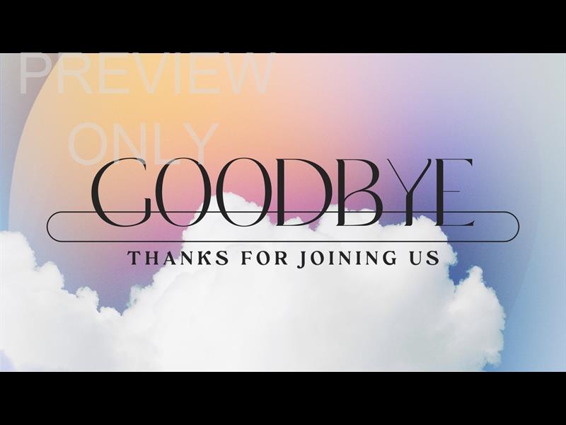 Sky Gradient Still Goodbye