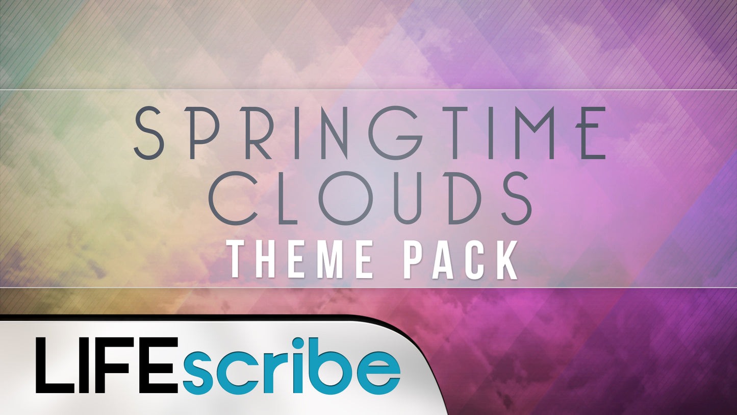 Springtime Clouds Theme Pack