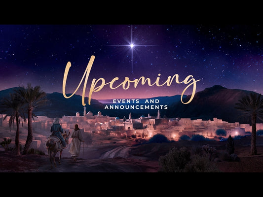 Christmas Journey Upcoming