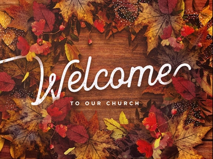 Autumn Table Welcome