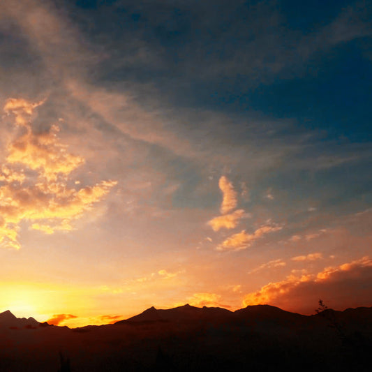 Dramatic Horizons Sunday Blank Social Graphic