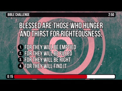 The Beatitudes - Matthew 5:1-12