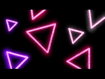 Neon Triangles