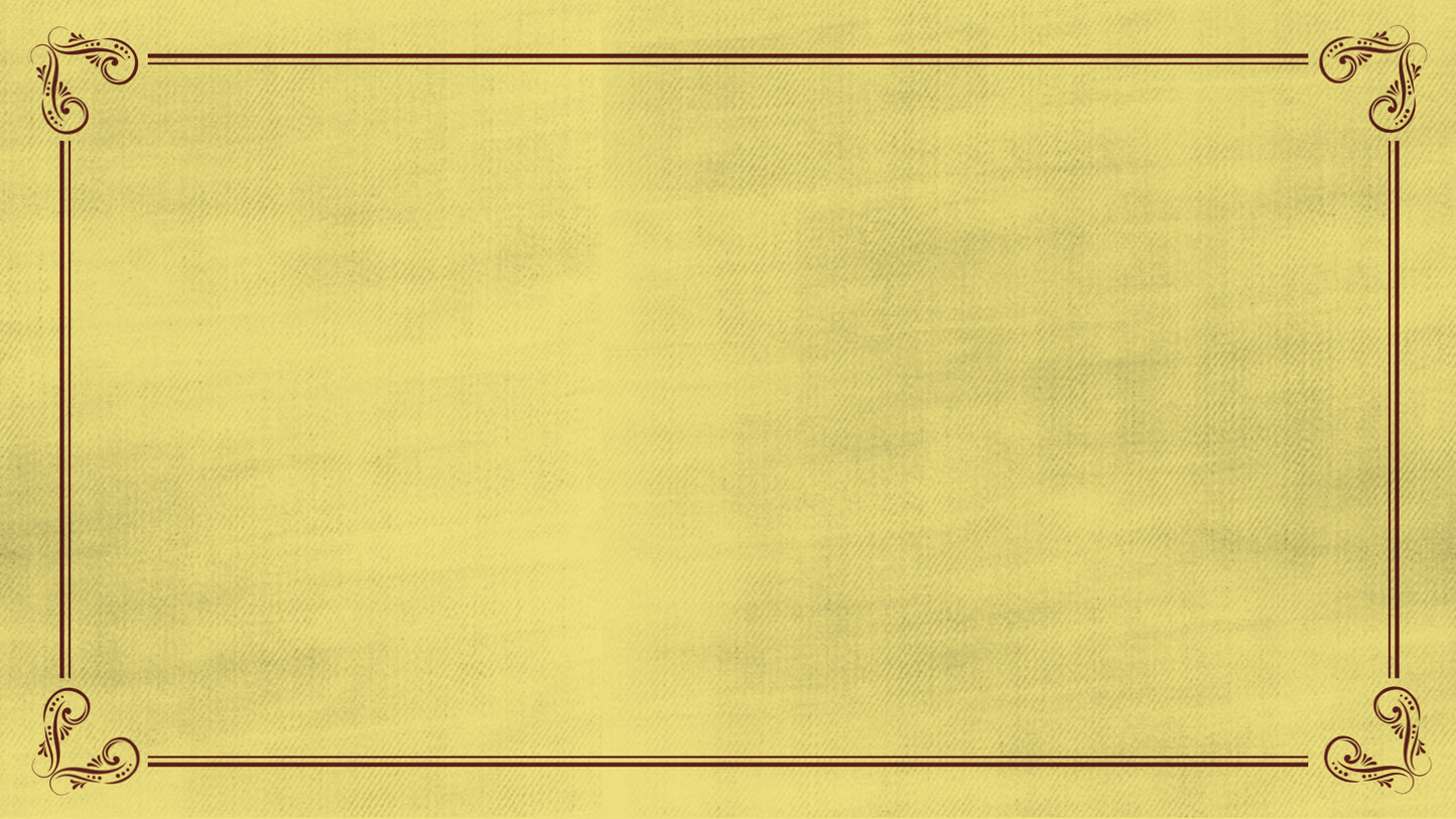 Classic Border Yellow Still