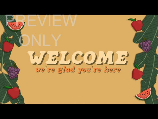Fruit Of The Spirit - The Look Of Love: Welcome Still