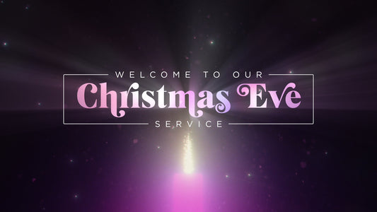Christmas Glow Christmas Eve Service Still