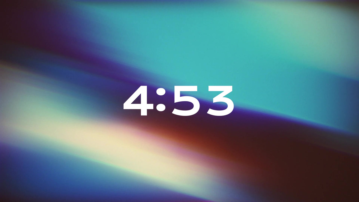 Subtle Light Countdown