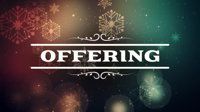 Vintage Christmas Offering