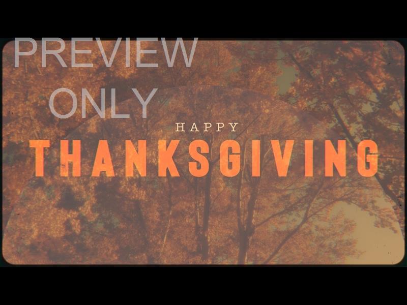 Vintage Fall Still Thanksgiving