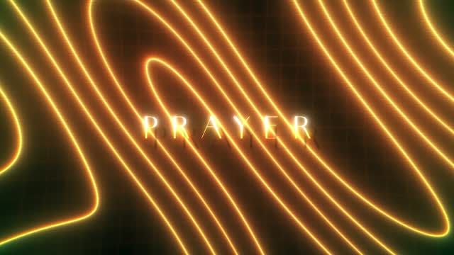 Neon Topo Prayer