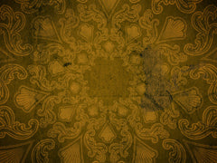 Flourish Pattern Yellow