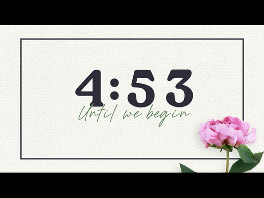 Call Her Blessed Countdown