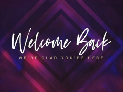 Infinity Welcome Back Motion