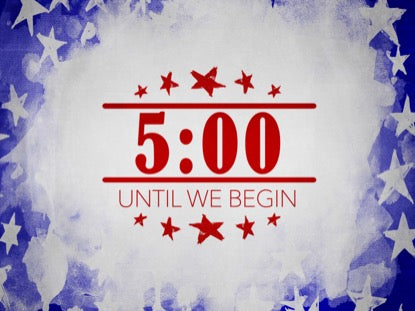 Usa Holiday Grunge Countdown