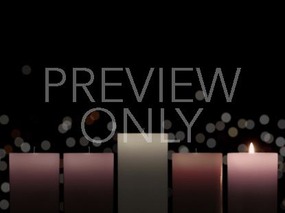 Advent Candlelight Hope Candles