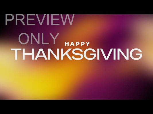 Gradient Light Thanksgiving Still