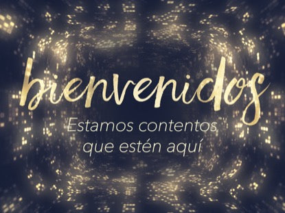 Divine Radiance Welcome Motion - Spanish