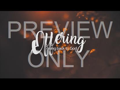 Elegant Fall Offering Graphic