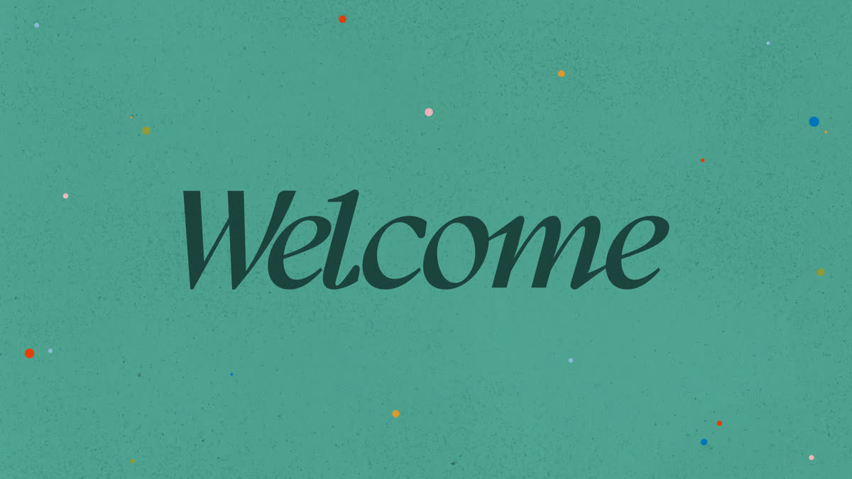 Sharing The Good News Welcome