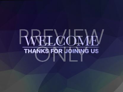 Geometric Colors Welcome Still