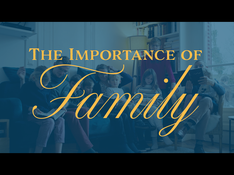 The Importance Of Family