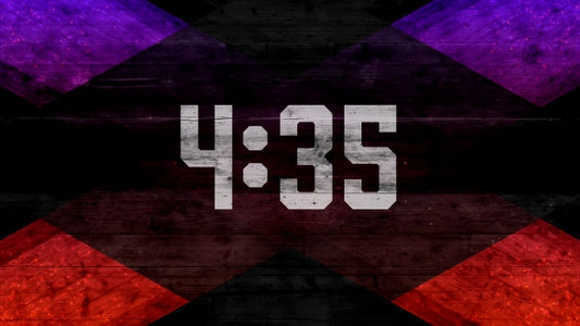 Geomteric Wood Countdown