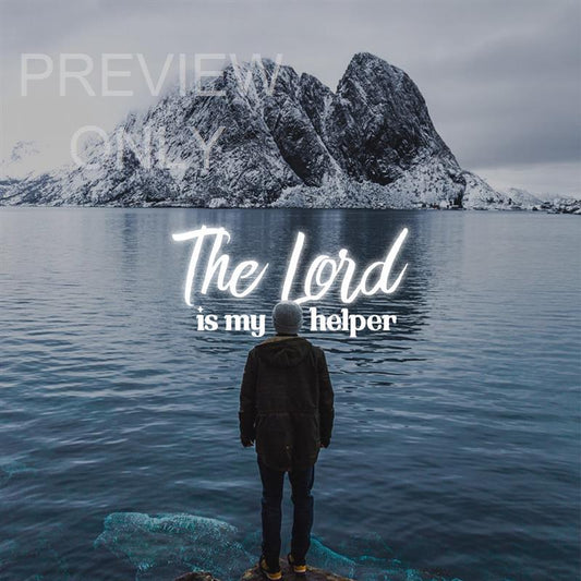 Hebrews 13-6 Social Graphics Title